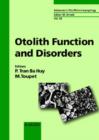 Image for Otolith Function and Disorders