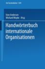 Image for Handworterbuch Internationale Organisationen