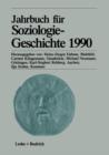 Image for Jahrbuch fur Soziologiegeschichte 1990