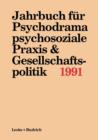 Image for Jahrbuch fur Psychodrama, psychosoziale Praxis &amp; Gesellschaftspolitik 1991