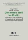 Image for Die lokale Welt im Radio