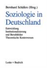 Image for Soziologie in Deutschland