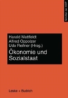 Image for Okonomie und Sozialstaat