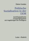 Image for Politische Sozialisation in der DDR