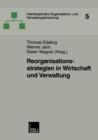 Image for Reorganisationsstrategien in Wirtschaft und Verwaltung