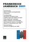 Image for Frankreich-Jahrbuch 2001