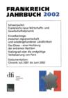 Image for Frankreich-Jahrbuch 2002