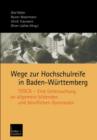 Image for Wege zur Hochschulreife in Baden-Wurttemberg : TOSCA — Eine Untersuchung an allgemein bildenden und beruflichen Gymnasien