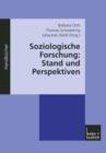 Image for Soziologische Forschung: Stand und Perspektiven