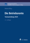 Image for Die Betriebsrente: Textsammlung 2024