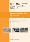 Image for Mangel und Schaden beim Warmeschutz. Problempunkte und Sanierung. : 51. Frankfurter Bausachverstandigentag am 23. September 2016.