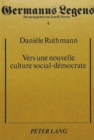Image for Vers une nouvelle culture social-democrate
