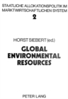 Image for Global Environmental Resources
