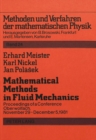 Image for Mathematical Methods in Fluid Mechanics