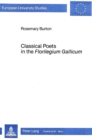 Image for Classical Poetry in the Florilegium Gallicum