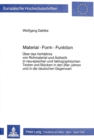 Image for Material - Form - Funktion