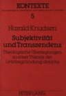 Image for Subjektivitaet und Transzendenz