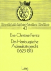 Image for Das Hamburgische Admiralitaetsgericht (1623-1811)