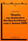 Image for «Regeln zur deutschen Rechtschreibung» vom 1. Januar 2001