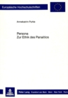 Image for Persona. Zur Ethik des Panaitios
