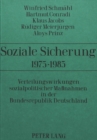 Image for Soziale Sicherung 1975-1985 : Verteilungswirkungen sozialpolitischer Massnahmen in der Bundesrepublik Deutschland
