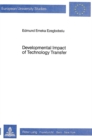 Image for Developmental Impact of Technology Transfer