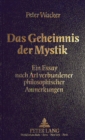 Image for Das Geheimnis der Mystik
