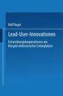Image for Lead User Innovationen : Entwicklungskooperationen am Biespiel elektronischer Leiterplatten