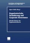 Image for Organisatorische Veranderung und Corporate Governance
