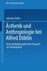 Image for Asthetik und Anthropologie bei Alfred Doblin