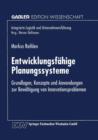 Image for Entwicklungsfahige Planungssysteme