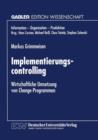 Image for Implementierungscontrolling