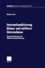 Image for Internationalisierung kleiner und mittlerer Unternehmen : Kooperationsformen und Außenwirtschaftsforderung