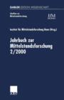 Image for Jahrbuch zur Mittelstandsforschung 2/2000