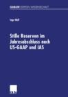 Image for Stille Reserven im Jahresabschluss nach US-GAAP und IAS