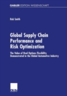 Image for Global Supply Chain Performance and Risk Optimization