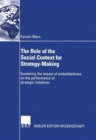 Image for The Role of the Social Context for Strategy-Making
