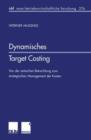 Image for Dynamisches Target Costing