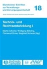 Image for Technik- und Rechtsentwicklung I