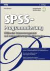 Image for SPSS-Programmierung