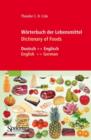 Image for Worterbuch der Lebensmittel - Dictionary of Foods