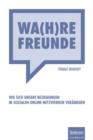 Image for Wa(h)re Freunde