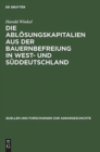 Image for Die Abl?sungskapitalien Aus Der Bauernbefreiung in West- Und S?ddeutschland