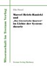 Image for Marcel Reich-Ranicki und Das Literarische Quartett im Lichte der Systemtheorie