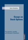 Image for Essays on Stock Options