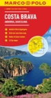 Image for Costa Brava Marco Polo Map : Includes Andorra and Barcelona