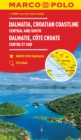 Image for Croatia Dalmatian Coast Marco Polo Map