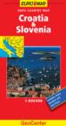 Image for Croatia and Slovenia GeoCenter Euro Map