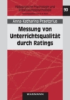 Image for Messung von Unterrichtsqualitat durch Ratings