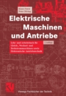 Image for Elektrische Maschinen und Antriebe